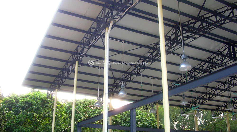 企石某工廠停車蓬